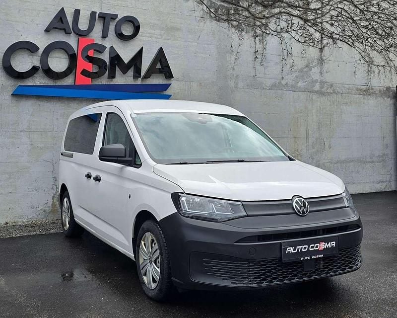 Gebraucht VW Caddy Maxi 102 PS (75 kW) 2021 Weiß Van / Kleinbus
