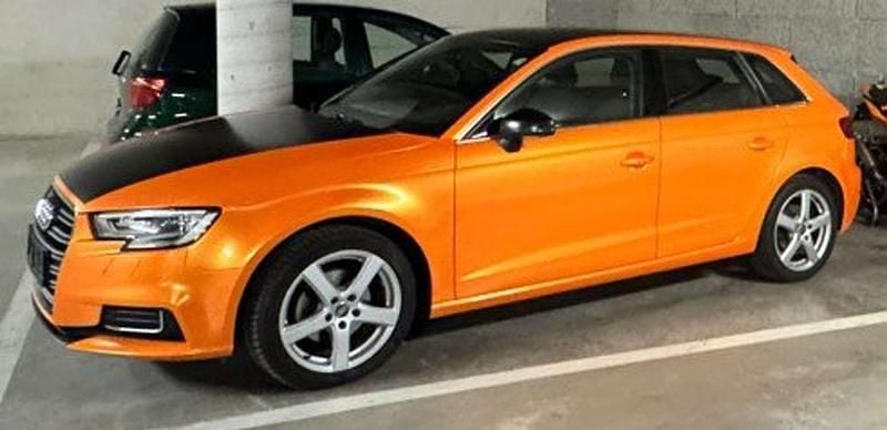 Gebraucht Audi A3 150 PS (110 kW) 2018 Orange Limousine