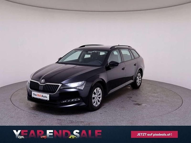 Schwarz metallicperleffektno Gebraucht 2021 Skoda Superb Active Kombi | € 24.750 (Guter Preis) - Bild 1/4