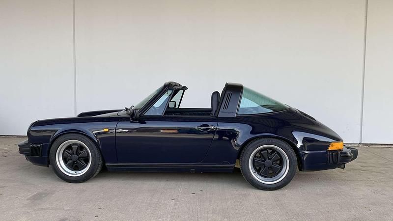 Gebraucht Porsche 911 Carrera Cabriolet 218 PS (160 kW) 1987 Blau Cabrio