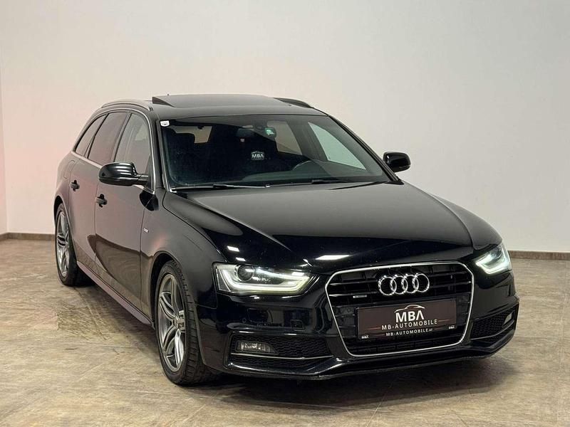Schwarz Gebraucht 2013 Audi A4 S-Line Kombi | € 9.990 (Superpreis) - Bild 1/4