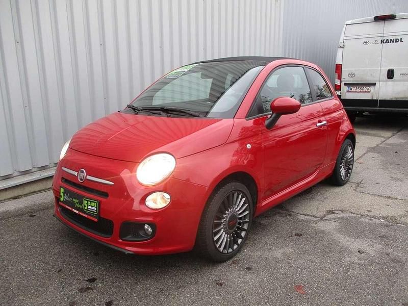 Gebraucht Fiat 500C 69 PS (50 kW) 2014 Rot Cabrio