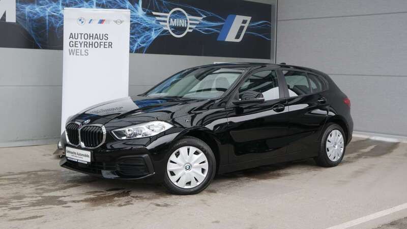 Schwarz Gebraucht 2021 BMW 116 Kleinwagen | € 15.980 (Superpreis) - Bild 1/4