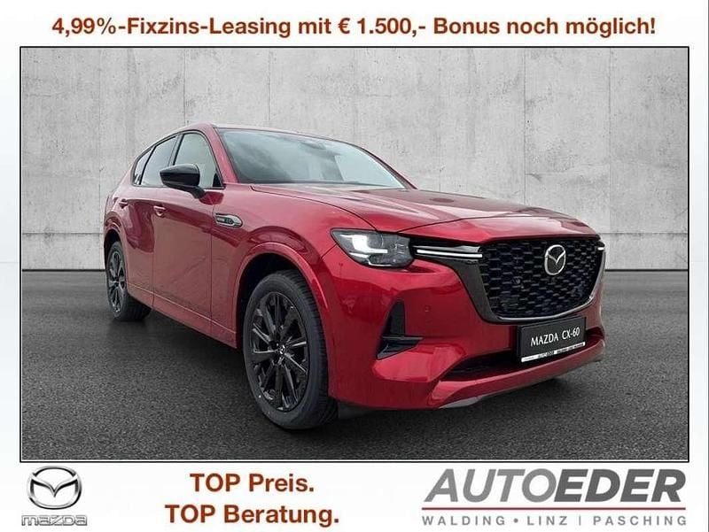 Rot Gebraucht 2025 Mazda CX-60 Homura-Line SUV | € 57.850 (Fairer Preis) - Bild 1/4