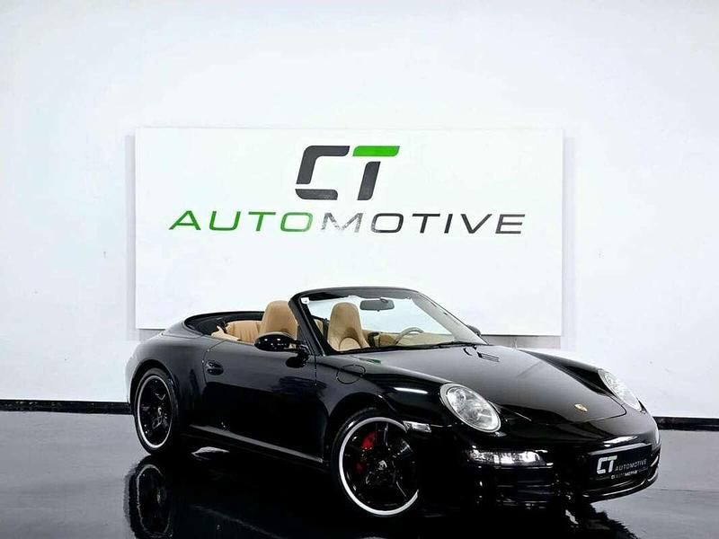 Schwarz Gebraucht 2006 Porsche 911 Carrera 4S Cabriolet Cabrio | € 66.900 - Bild 1/4