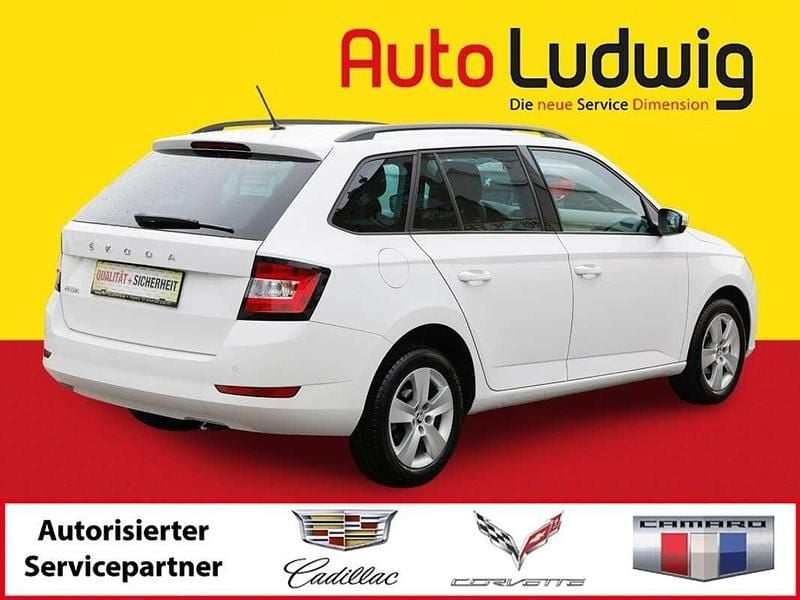 Gebraucht Skoda Fabia Active 95 PS (69 kW) 2021 Weiß Kombi