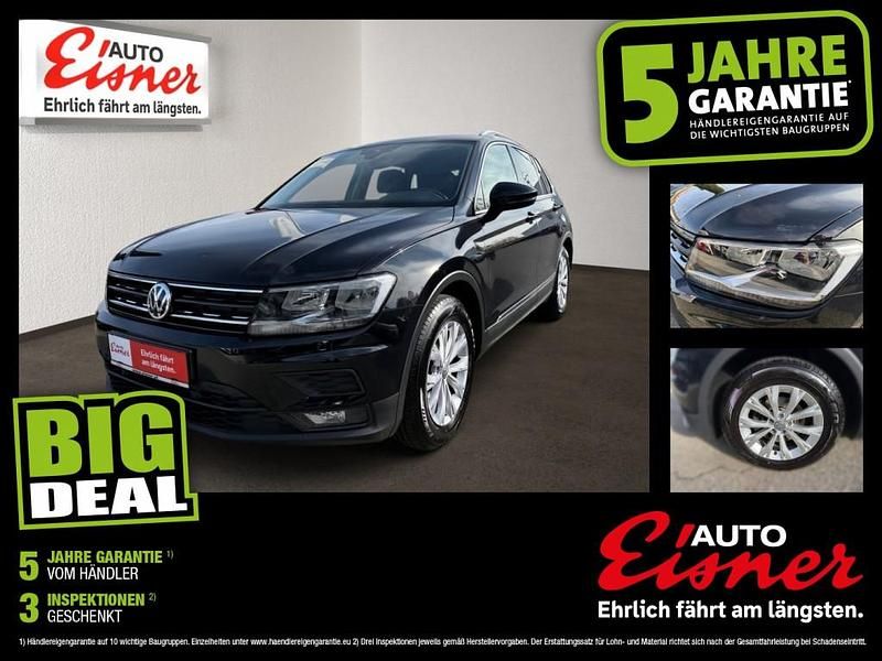 Schwarz Gebraucht 2017 VW Tiguan Comfortline SUV | € 19.990 (Fairer Preis) - Bild 1/4
