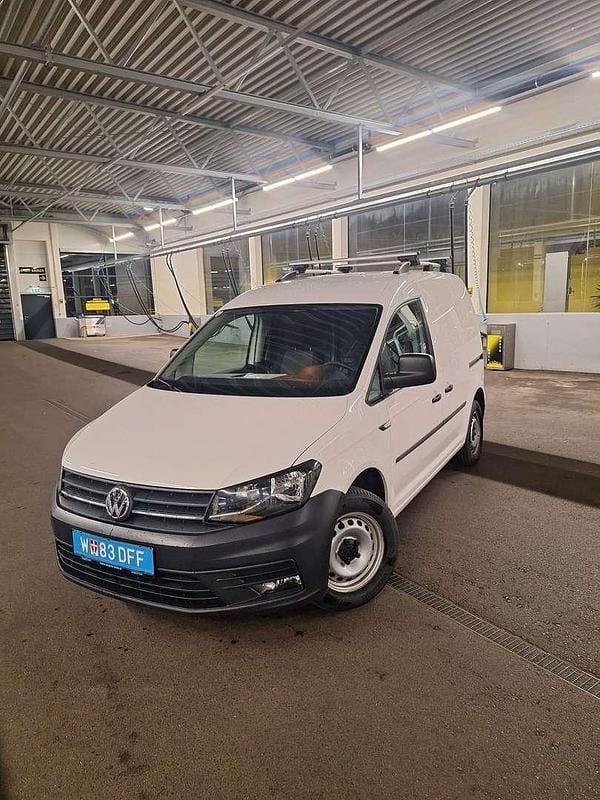 Gebraucht VW Caddy 75 PS (55 kW) 2018 Weiß Van / Kleinbus