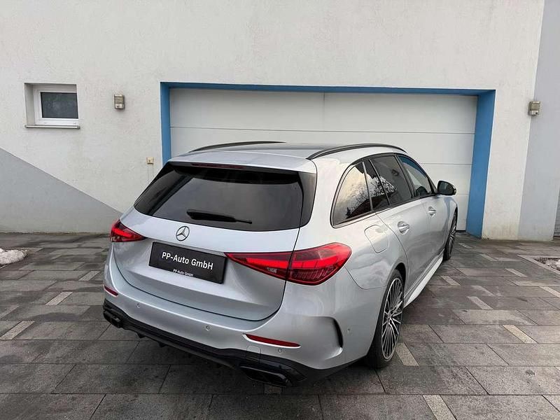 Gebraucht Mercedes C220 AMG 200 PS (147 kW) 2022 Silber Kombi
