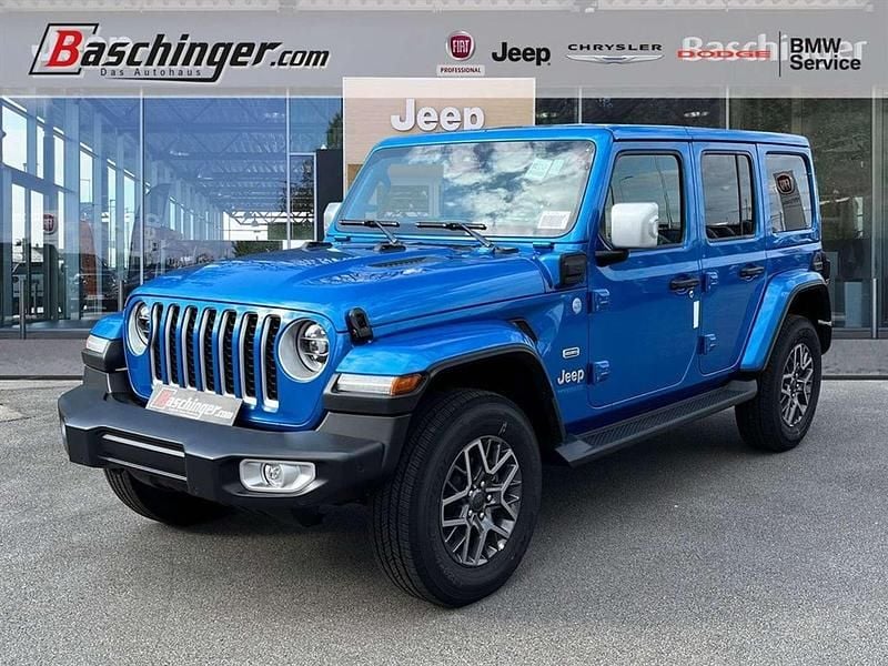 Blautöne Gebraucht 2022 Jeep Wrangler Sahara SUV | € 69.890 - Bild 1/3
