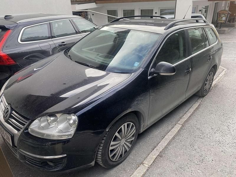 Gebraucht VW Golf V Comfortline 105 PS (77 kW) 2008 Schwarz Kombi