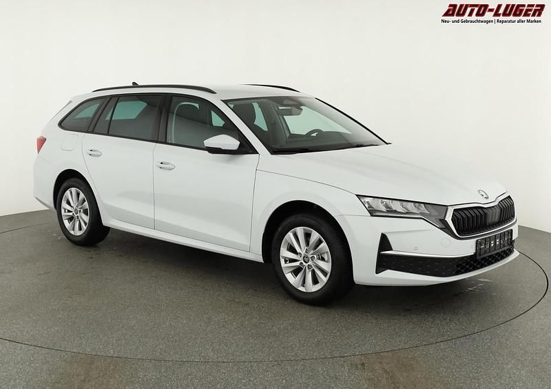 Neu Skoda Octavia Selection 150 PS (110 kW) 2025 Moon white perleffekt Kombi