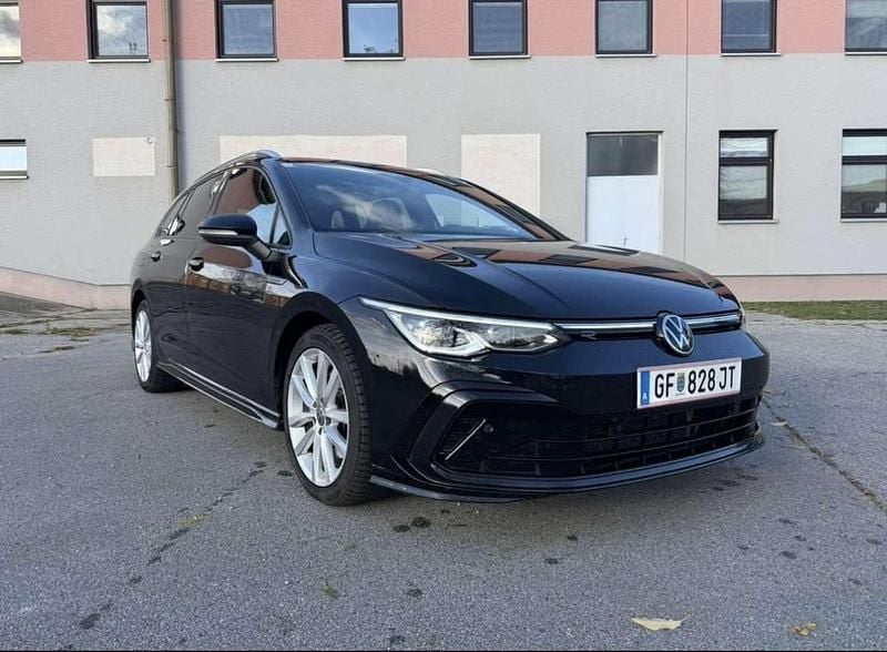 Gebraucht VW Golf VIII R-line 150 PS (110 kW) 2021 Schwarz Kombi