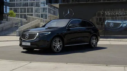 Schwarz Gebraucht 2022 Mercedes EQC400 AMG line SUV | € 36.900 (Fairer Preis)