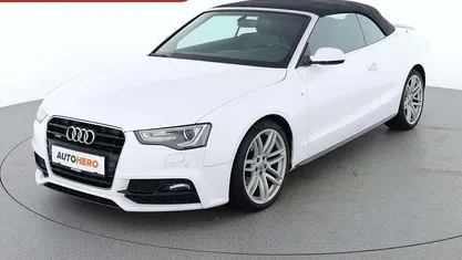 Gebraucht Audi A5 Cabriolet S-Line 190 PS (139 kW) 2016 Weiß Cabrio