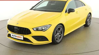 Gelb Gebraucht 2019 Mercedes CLA220 AMG line Limousine | € 28.790 (Guter Preis)