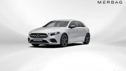 Digitalweiß metallic Gebraucht 2023 Mercedes A250 AMG line Limousine | € 32.990 (Fairer Preis)