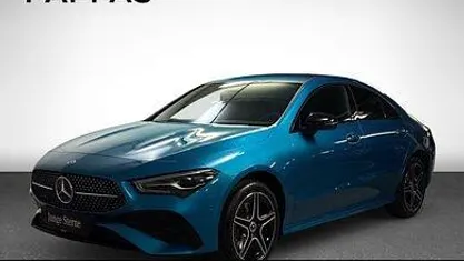 Metalliclack hyperblau Gebraucht 2024 Mercedes E250 AMG line Coupé | € 42.790 (Fairer Preis)