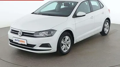 Gebraucht VW Polo Comfortline 95 PS (69 kW) 2019 Weiß Kleinwagen