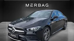 Nachtschwarz Gebraucht 2023 Mercedes CLA200 AMG line Coupé | € 40.990 (Fairer Preis)