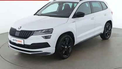 Gebraucht Skoda Karoq SportLine 150 PS (110 kW) 2020 Weiß SUV