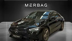 Nachtschwarz Gebraucht 2024 Mercedes CLA200 AMG line Coupé | € 41.990 (Fairer Preis)