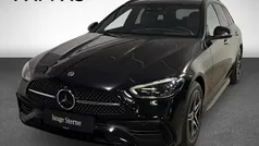 Obsidianschwarz metallic Gebraucht 2024 Mercedes C300e Kombi | € 55.900 (Fairer Preis)