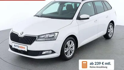 Gebraucht Skoda Fabia Ambition 95 PS (69 kW) 2022 Weiß Kombi