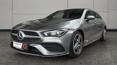 Grau Gebraucht 2021 Mercedes CLA200 Shooting Brake AMG line Kombi | € 25.444 (Superpreis)