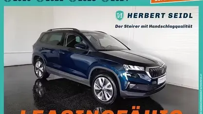 Gebraucht Skoda Karoq Style 150 PS (110 kW) 2022 Lavablaumetallic SUV