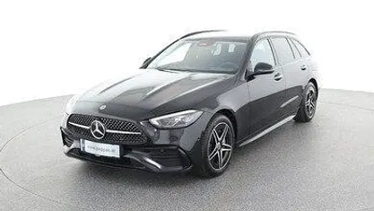 Gebraucht Mercedes C300e AMG line 197 PS (144 kW) 2023 Obsidianschwarz metallic Kombi