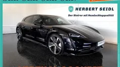 Schwarz Gebraucht 2023 Porsche Taycan Turbo Sport Turismo Limousine | € 104.980