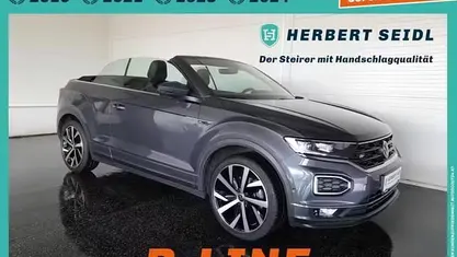 Gebraucht VW T-Roc Cabriolet R-line 150 PS (110 kW) 2021 Grau Cabrio