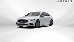 Polarweiß Gebraucht 2021 Mercedes A180 AMG line Limousine | € 26.990 (Fairer Preis)