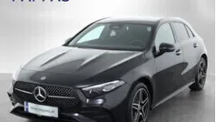 Kosmosschwarz metallic Gebraucht 2023 Mercedes A250 AMG line Limousine | € 39.900 (Fairer Preis)