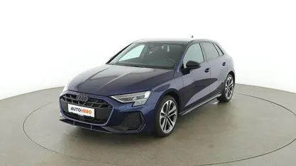 Blau Gebraucht 2024 Audi A3 Sportback S-Line Kleinwagen | € 31.690 (Teuer)