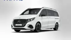 Bergkristallweiß met Gebraucht 2025 Mercedes V300 Exclusive Van / Kleinbus | € 99.990 (Superpreis)