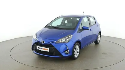 Gebraucht Toyota Yaris Connect Style 111 PS (81 kW) 2017 Blau Limousine