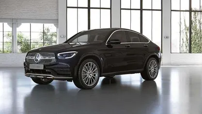 Gebraucht Mercedes GLC220 194 PS (142 kW) 2020 Obsidianschwarz metallic Coupé