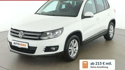 Gebraucht VW Tiguan 125 PS (91 kW) 2015 Weiß SUV