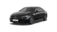 Kosmosschwarz metallic Gebraucht 2025 Mercedes CLA250e AMG line Limousine | € 44.790 (Fairer Preis)