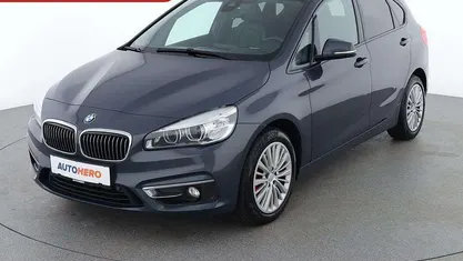 Gebraucht BMW 218 Active Tourer Luxury Line 150 PS (110 kW) 2017 Grau Van / Kleinbus