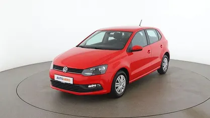 Gebraucht VW Polo 60 PS (44 kW) 2016 Rot Limousine