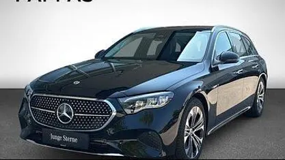Obsidianschwarz metallic Gebraucht 2024 Mercedes E220 Kombi | € 57.900 (Fairer Preis)