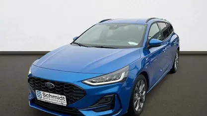 Desert island blue metallic (pn4fz Gebraucht 2024 Ford Focus ST-Line Kombi | € 24.790 (Fairer Preis)