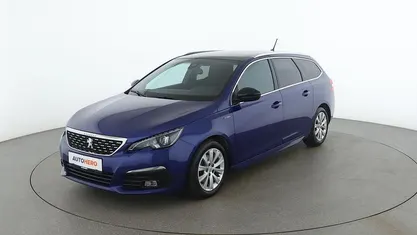 Gebraucht Peugeot 308 GT-line 120 PS (88 kW) 2017 Blau Kombi