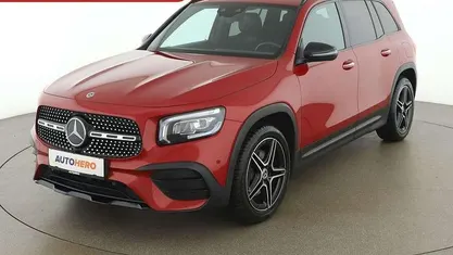 Rot Gebraucht 2021 Mercedes GLB200 AMG line SUV | € 29.190 (Fairer Preis)