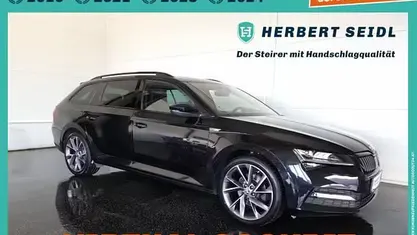 Schwarz Gebraucht 2022 Skoda Superb SportLine Kombi | € 28.880 (Etwas zu teuer)