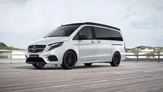 Bergkristallweiß met Gebraucht 2024 Mercedes V300 Marco Polo Van / Kleinbus | € 107.988 (Fairer Preis)