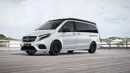 Bergkristallweiß met Gebraucht 2024 Mercedes V300 Marco Polo Van / Kleinbus | € 107.988 (Fairer Preis)